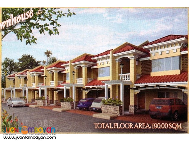 Townhouse 2-Storey as low as P33,873k monthly amort in Mandaue Cebu