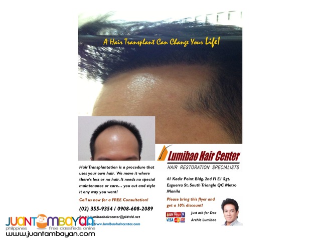 A Hair Transplant Can Change Your Life!