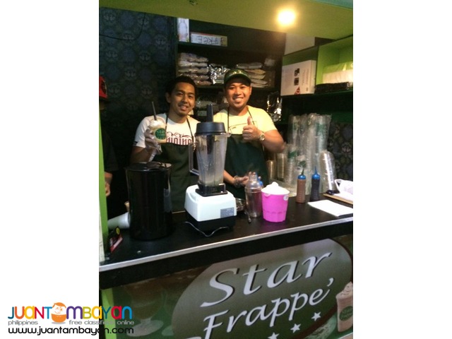 STAR FRAPPE FOOD CART FRANCHISE PHP179,000 ONLY