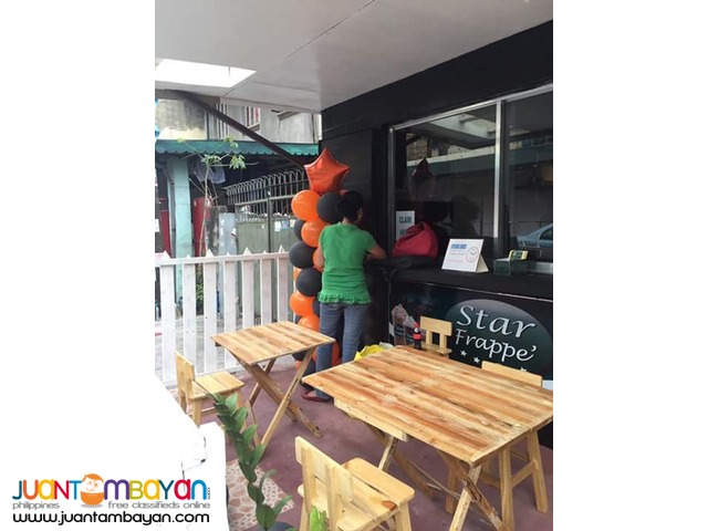 STAR FRAPPE FOOD CART FRANCHISE PHP179,000 ONLY