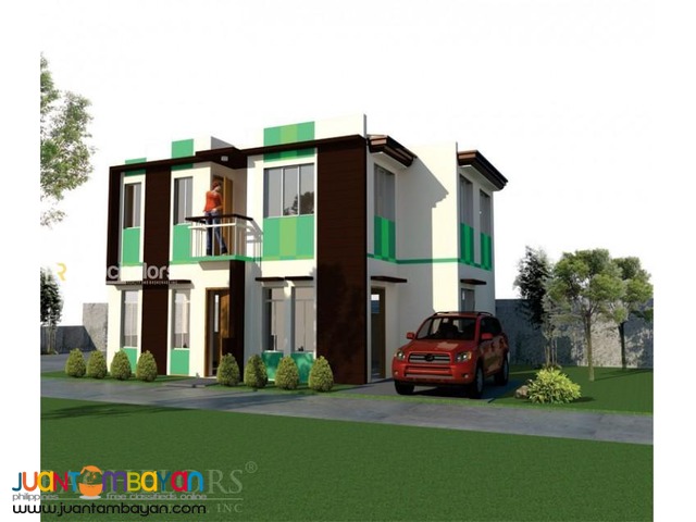 Duplex House for sale as low as P11,985 mo amort