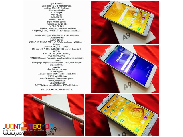 SAMSUNG A9 SAMSUNG A9