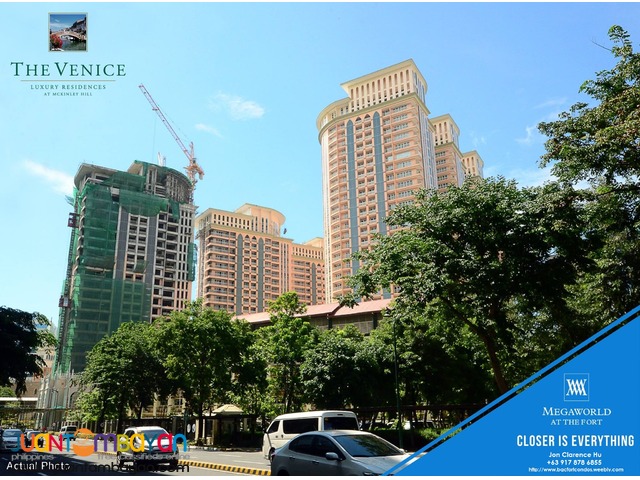 Condo for Sale in Taguig McKinley Hill Venice Luxury Residences 