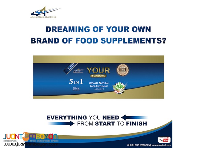 Toll Manufacturing for Food Supplements