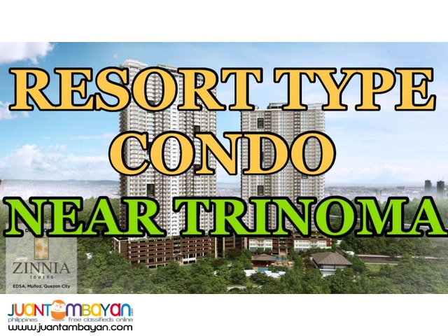 Zinnia Towers Condo in Muñoz Quezon City near SM North and Trinoma