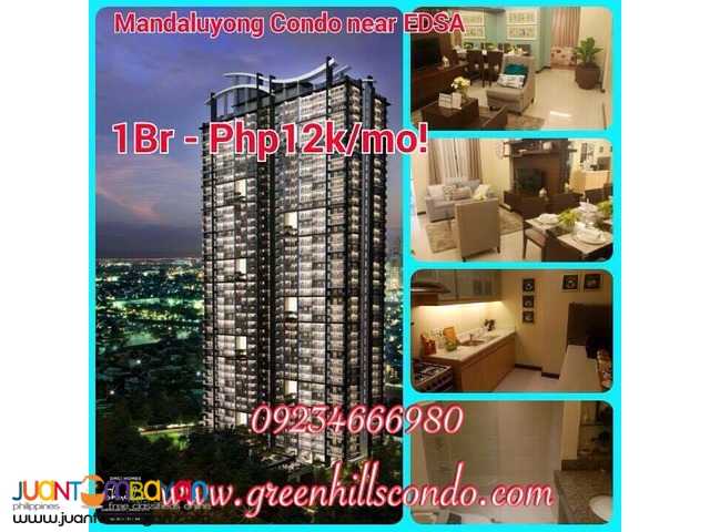 Condo in Mandaluyong Sheridan Towers near Edsa Boni MRT Station DMCI