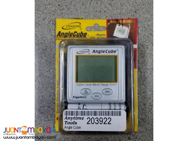 iGaging Angle Cube Digital Angle Protractor Gauge