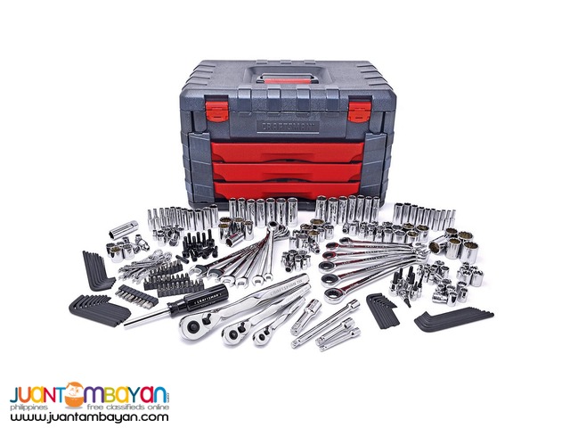 Craftsman 254 PC Mechanics Tool Set with 75 Tooth Ratchets