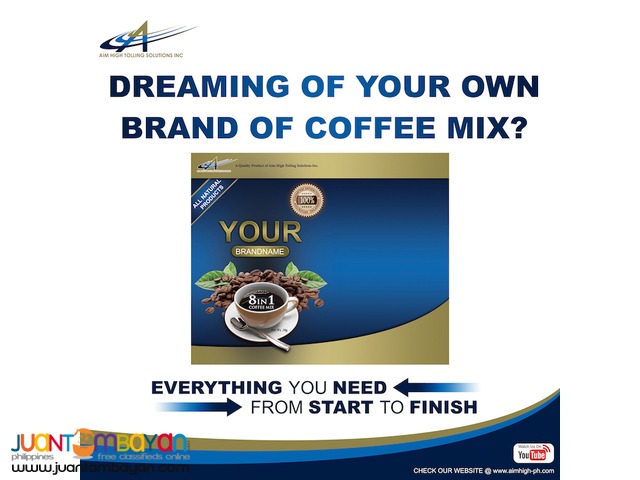 Private label your own brand of Coffee Mix