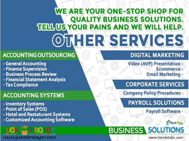 Outsourcing and Consulting Services