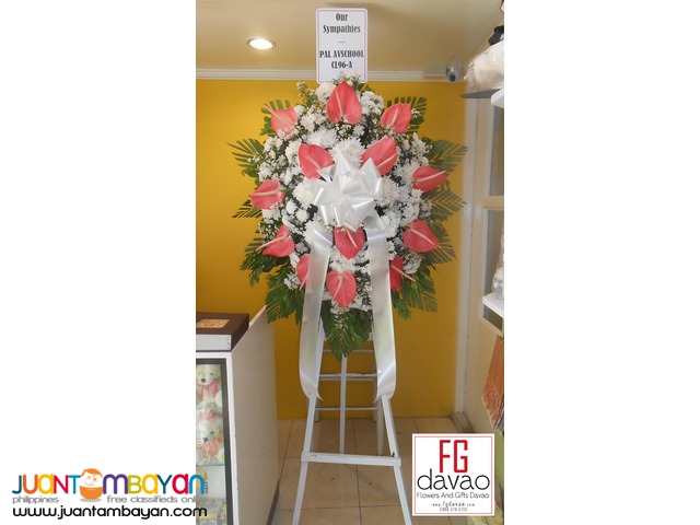 Funeral Flower Delivery in Davao City - FG Davao Flower Shop