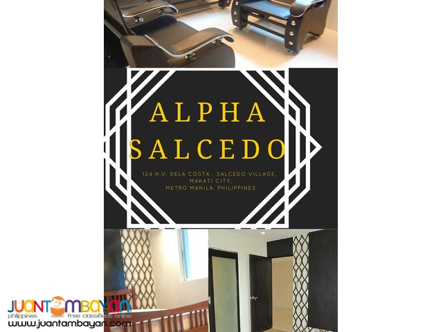 For Rent 1 BR Deluxe in Alpha Salcedo, Makati City