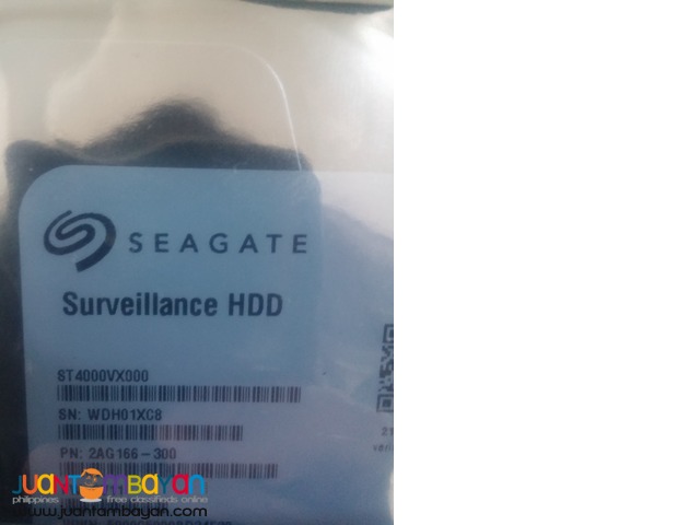 (Seagate 4TB Surveillance HDD) For DVR Recording
