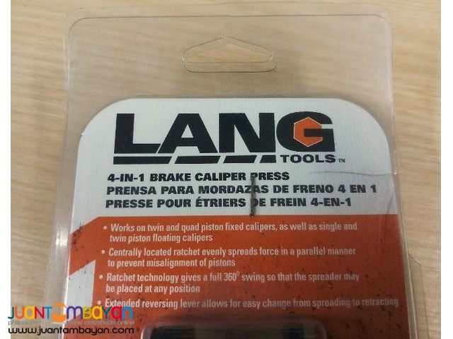 Lang Tools 279 Brake Caliper Press - Made in USA 