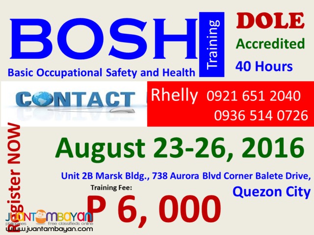 BOSH Training BOSH Training
