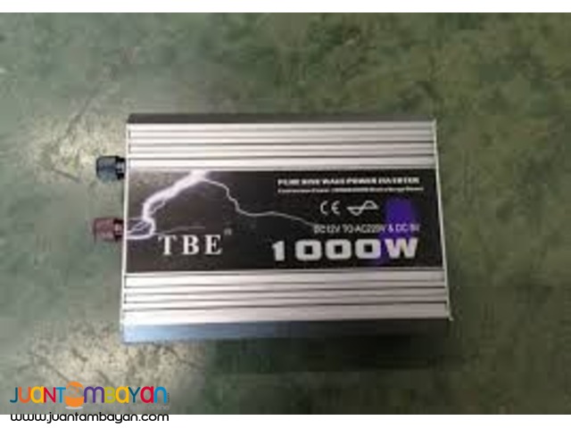 TBE Pure Sine Wave Inverter 1000W 12V to 220V