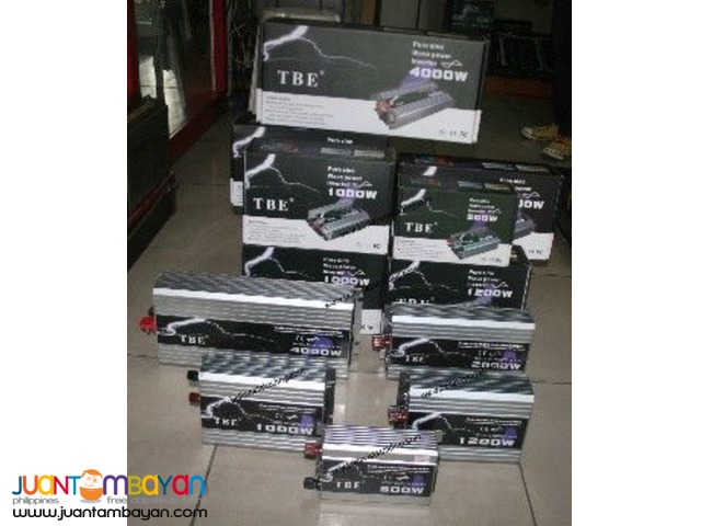 TBE Pure Sine Wave Inverter 2000W 12V to 220V(EDSA,Cubao)