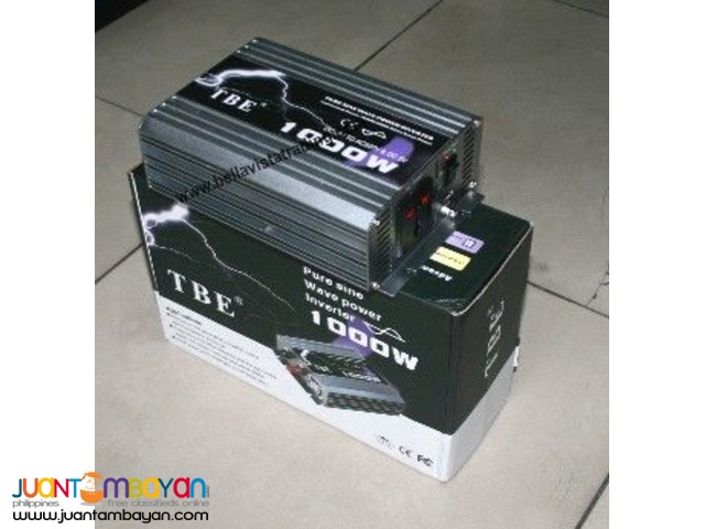 TBE Pure Sine Wave Inverter 2000W 12V to 220V(EDSA,Cubao)