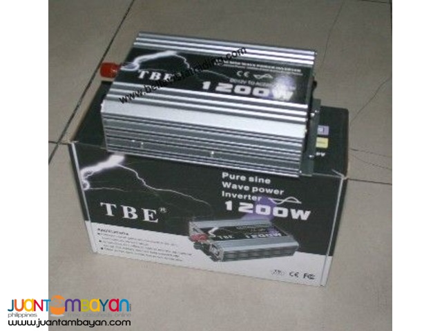 TBE Pure Sine Wave Inverter 2000W 12V to 220V(EDSA,Cubao)