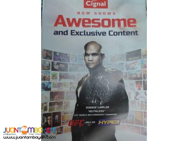 CIGNAL: GET FREE ONE MONTH SERVICE FEE AND WAIVED ACTIVATION FEE