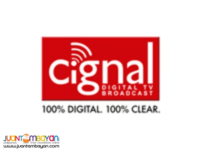 CIGNAL: GET FREE ONE MONTH SERVICE FEE AND WAIVED ACTIVATION FEE