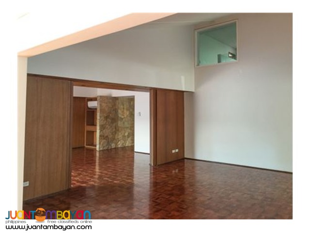 For Rent!! 4 Bedroom House in Dasmarinas Village, Makati City