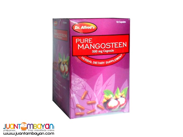 Dr. Alfred Mangosteen capsules 500mg by 60s