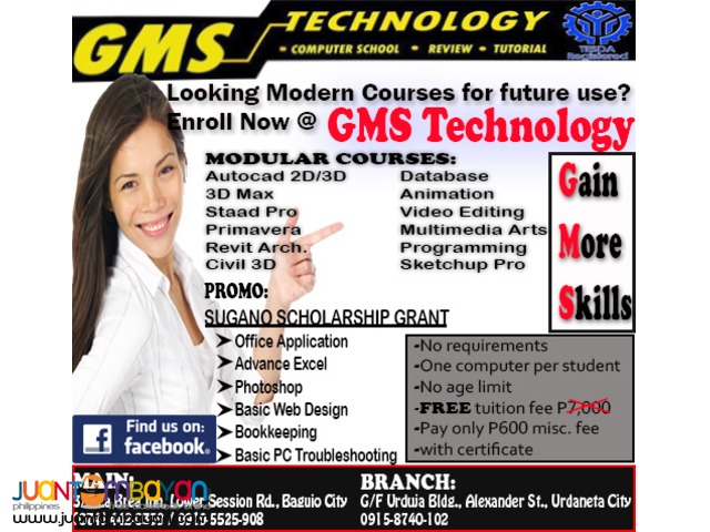 GMS Technology: Short and Long Courses