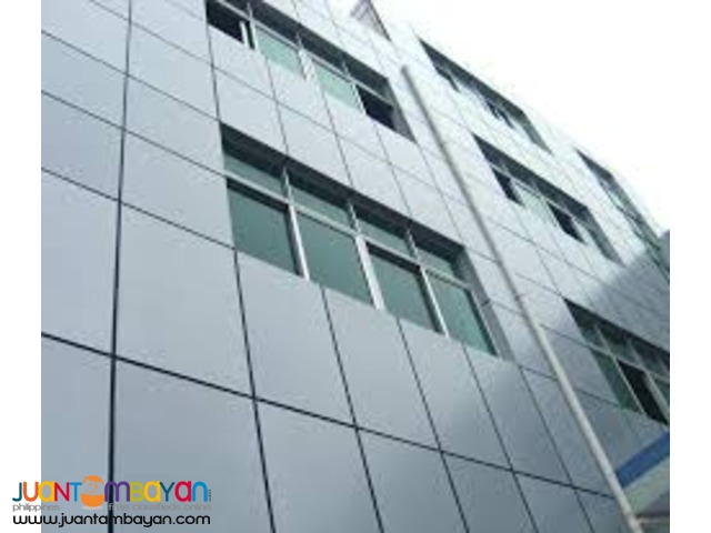 Glass and Aluminum Composite Panel Fabrication and Installation