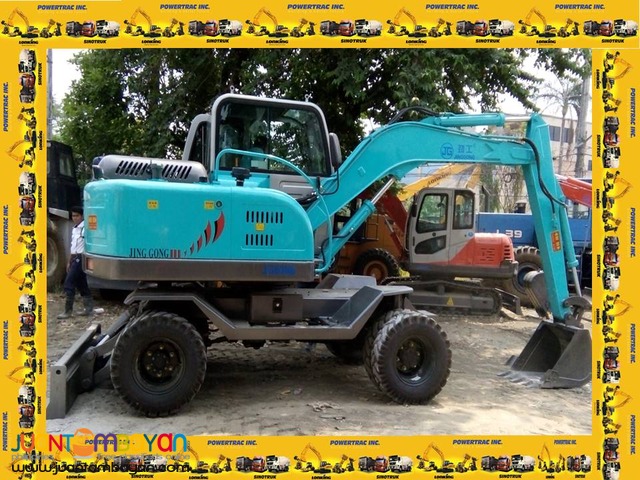 Jinggong JG608S (Wheel Type) Backhoe Dozer/Hydraulic Excavator Jinggong JG608S (Wheel Type) Backhoe Dozer/Hydraulic Excavator