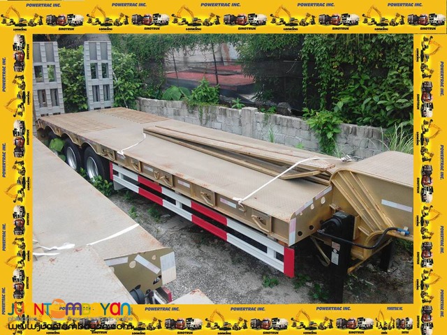 Lowbed Semi-Trailer (60Tons) Flatbed/Tractor Head