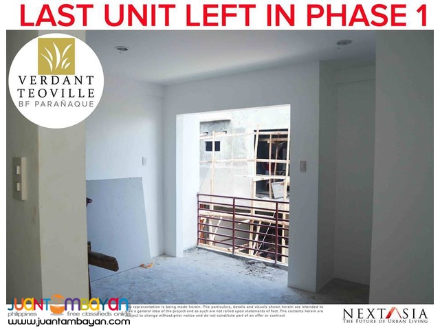 BRAND NEW TOWNHOUSE in BF Paranaque!