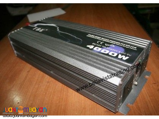 TBE Pure Sine Wave Inverter 4000W 12V to 220V(EDSA,Cubao)