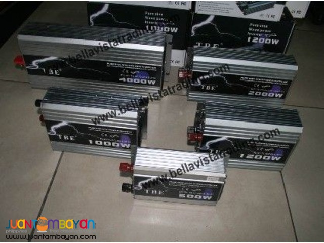 TBE Pure Sine Wave Inverter 4000W 12V to 220V(EDSA,Cubao)