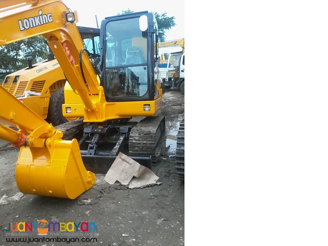 Brand New Lonking CDM6065 Hydraulic Excavator (.25m3 Capacity)