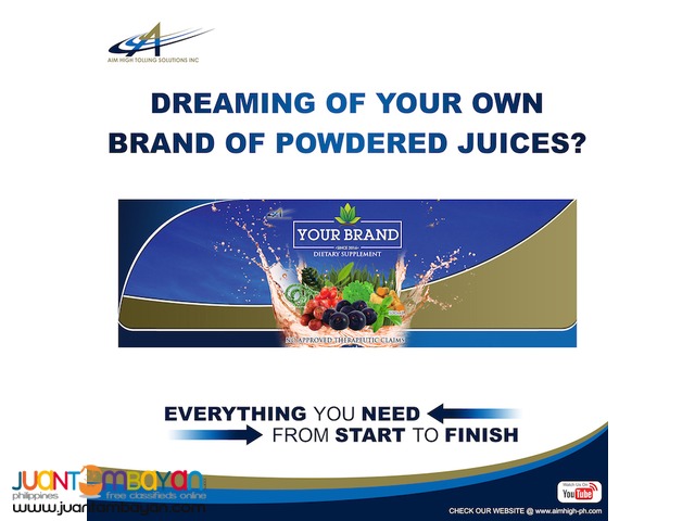 Direct Selling or Networking Business for Powdered Juices
