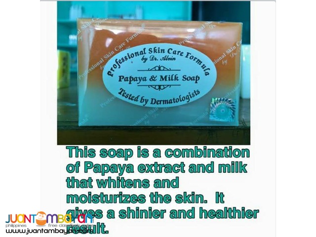 Kojic Soap and other variants of Soap by Dr. Alvin 