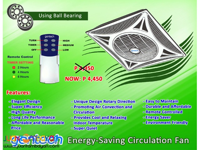 Gentech Energy Ceiling Fan