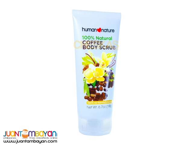 Human Heart Nature Coffee Body Scrub