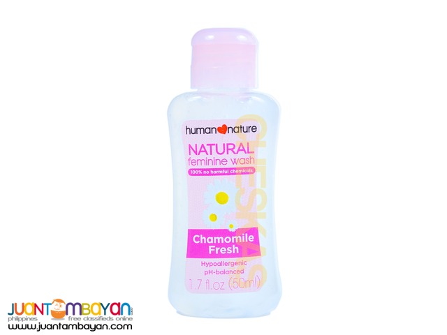 Human Heart Nature Natural Feminine Wash Chomomile Fresh 50ml