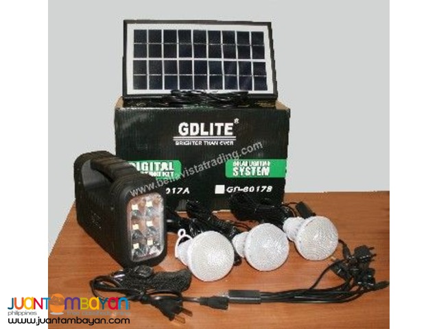 Solar Lighting Kit - GDLITE - 8018 Solar Package