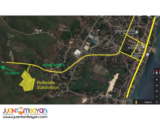 Subdivision Lot for Installment in Poblacion, Compostela, Cebu.
