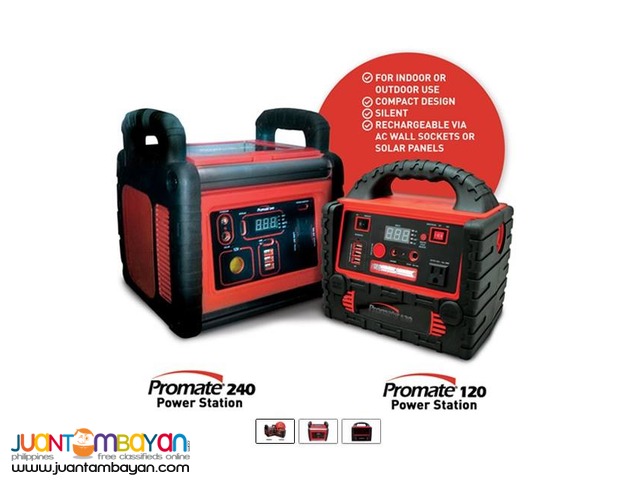 PROMATE 120 & 240 POWER STATION.