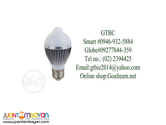 LED MOTION SENSOR LIGHT BULB LED MOTION SENSOR LIGHT BULB