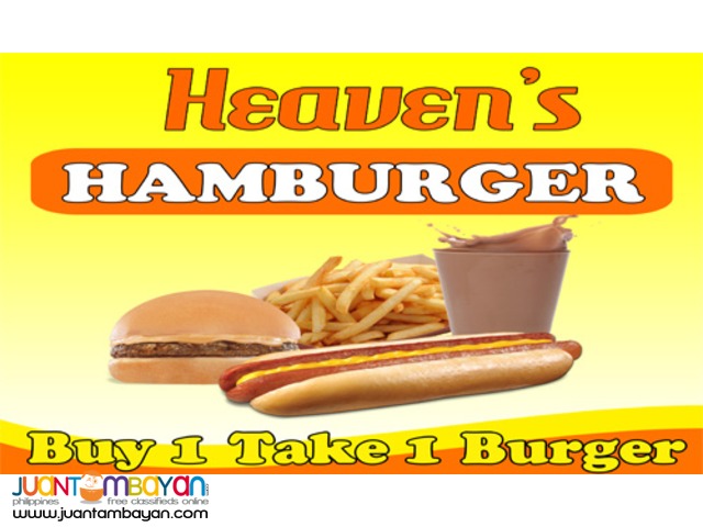 Angels Burger Franchise Heavens Hamburger Food Cart Franchise 179K