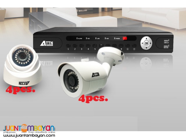 CCTV CAMERA PACKAGE 8 Channel