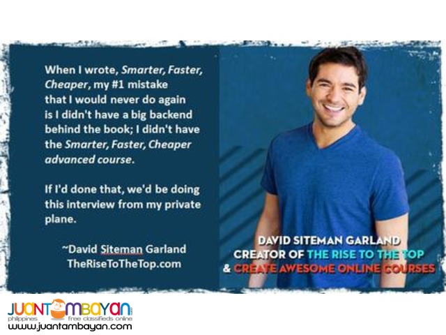 David Siteman Garland – Create Awesome Online Courses