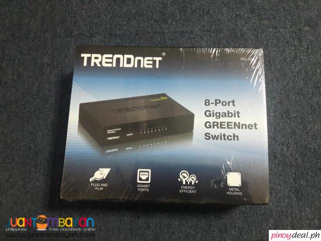 4000.00 PHPTRENDNET 8-Port Gigabit Greennet Switch
