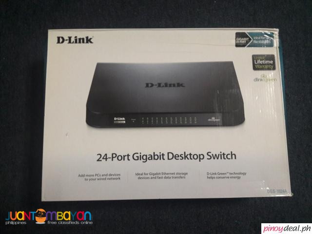 D-Link 24-Port Gigabit Desktop Switch