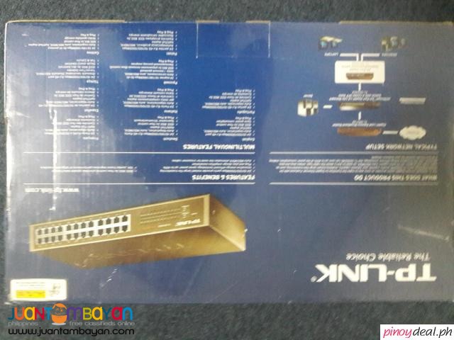 TP-LINK 1000 mbps 24-port Gigabit Desktop/Rackmount Switch